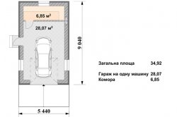 Проект гаража Проект гаража